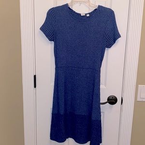 Short sleeve sweater dress